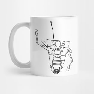 CL4P-TP - Borderlands Mug